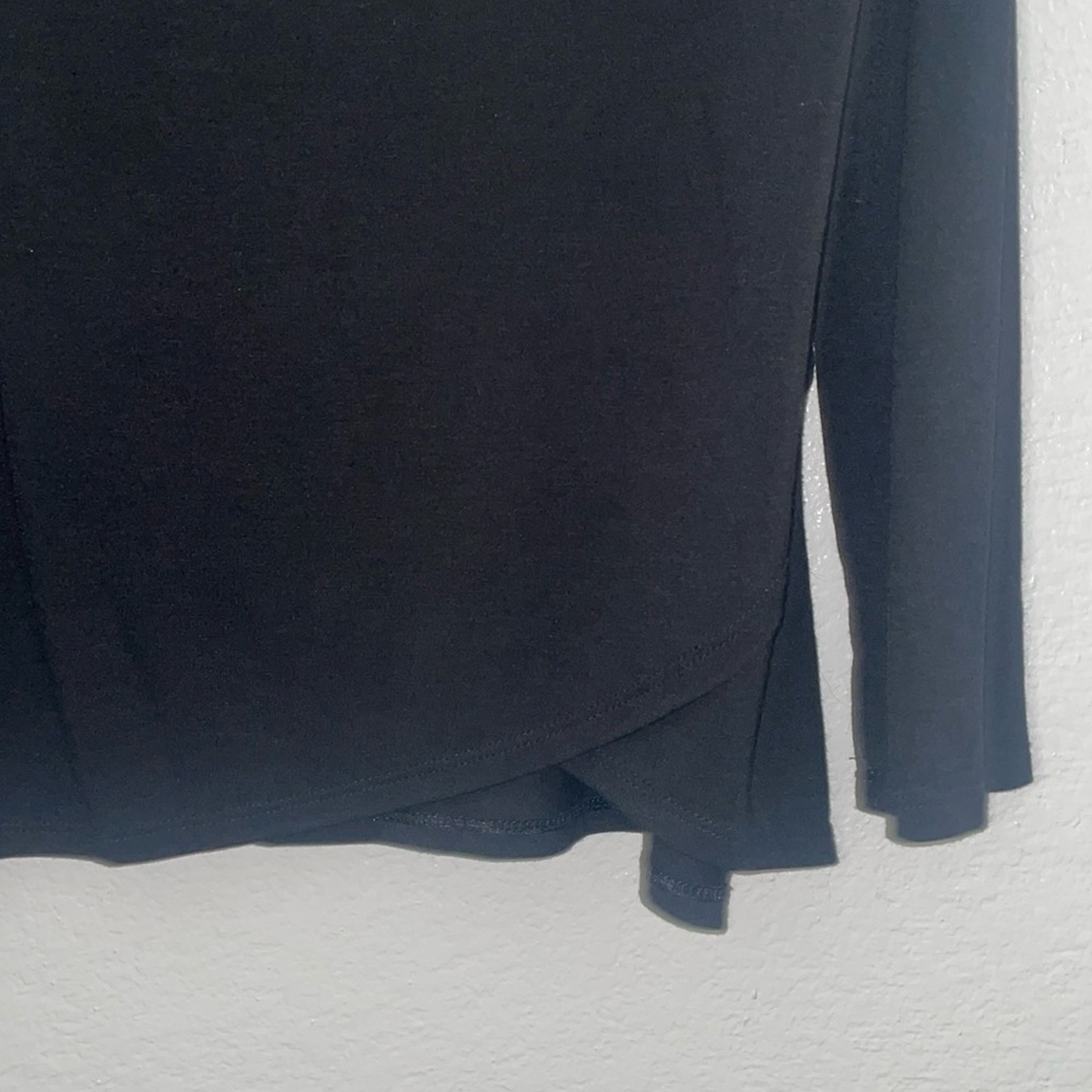 Favorite Cross Front Tee Ladies Blouse - Picture 3 of 6